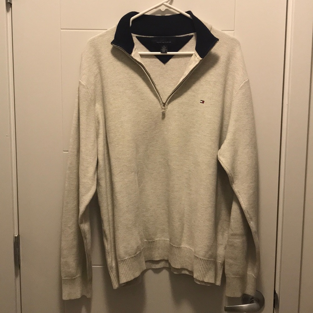 Tommy Hilfiger Men’s Quarter Zip Size XL